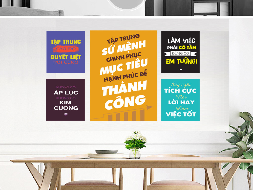 Xu hướng tranh Slogan