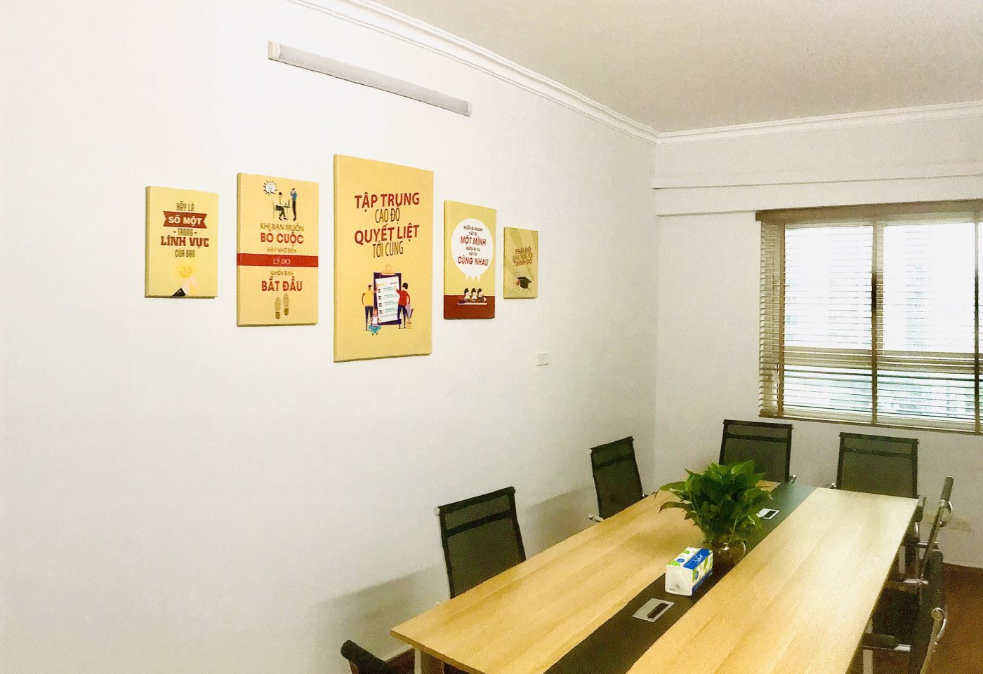 tranh động lực, tranh slogan, tranh văn phòng, tranh tạo động lực, tranh chữ slogan, tranh văn phòng tiếng anh